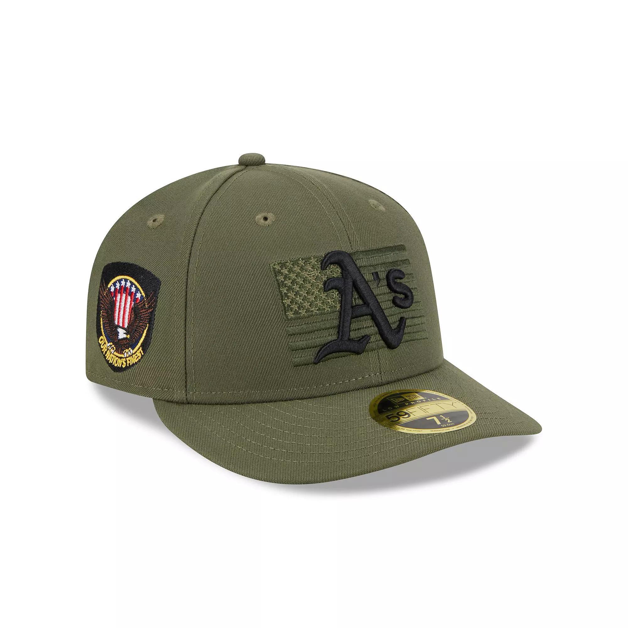 Mens New Era Oakland Athletics 2023 Armed Forces Day Low Profile 59FIFTY Fitted Hat Product Image