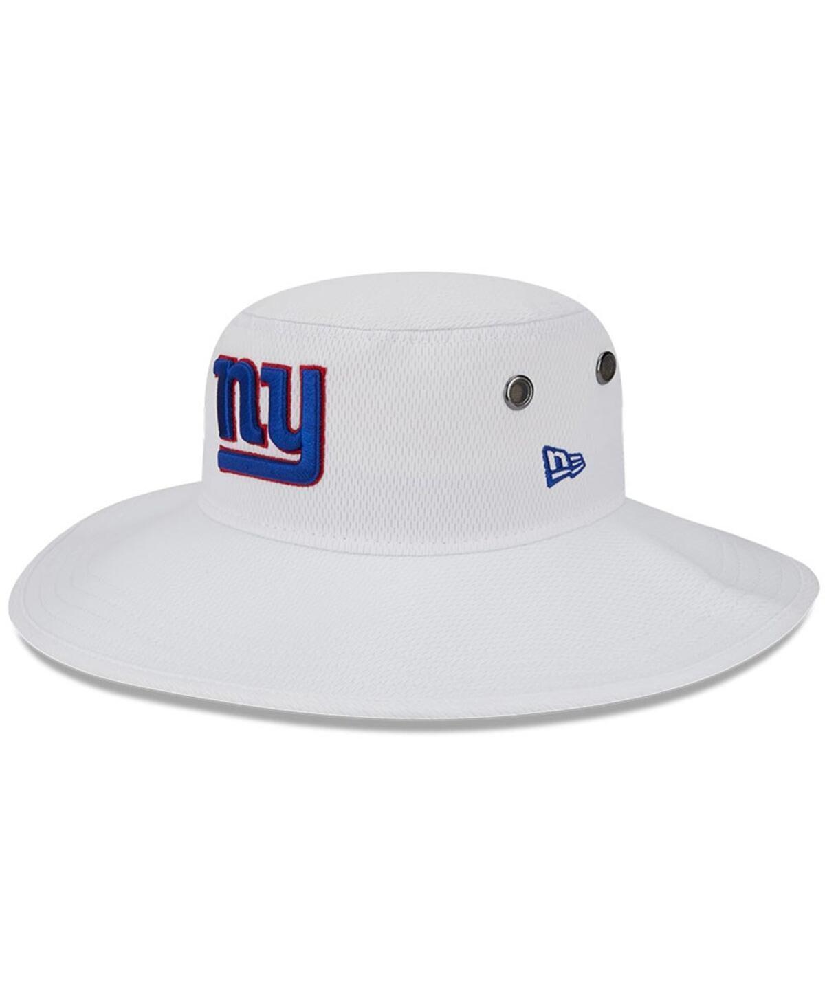 Men's New Era White New York Giants 2023 NFL Training Camp Panama Bucket Hat Product Image