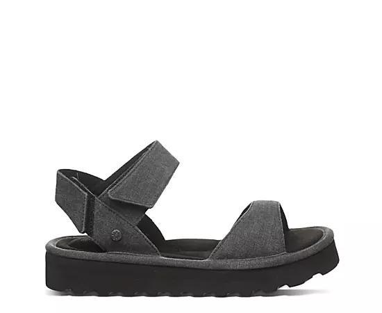 Bearpaw Crest Women's Slingback Platform Sandals, Size: 9, Black Product Image