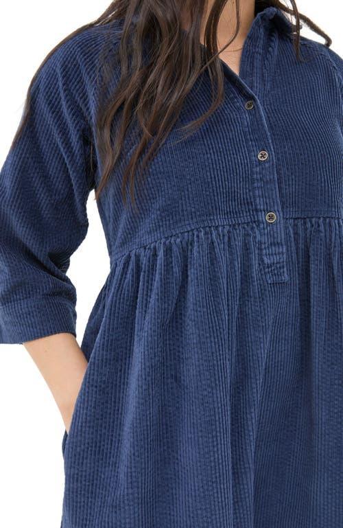 FatFace Women's Sara Bubble Cord Dress in Dark Navy at Nordstrom, Size 6 Product Image