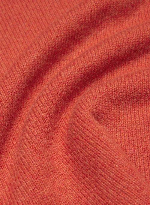 luxe cashmere relaxed turtleneck Product Image