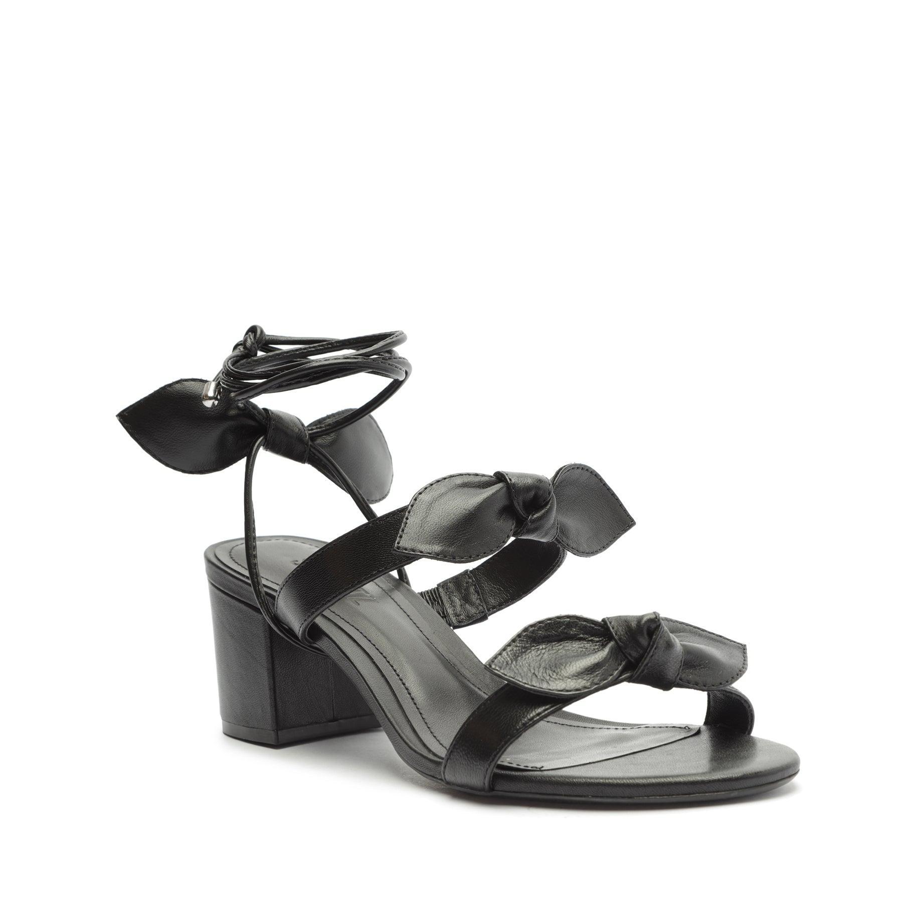 Alia Mid Block Nappa Leather Sandal Product Image