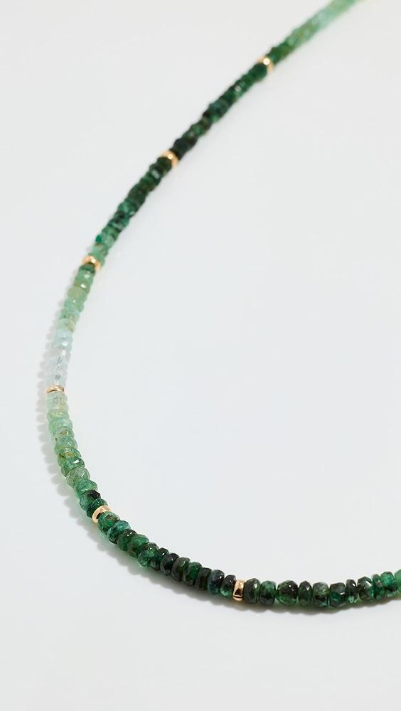 JIA JIA 14k Exclusive Mini Necklace with Gold Beads | Shopbop Product Image
