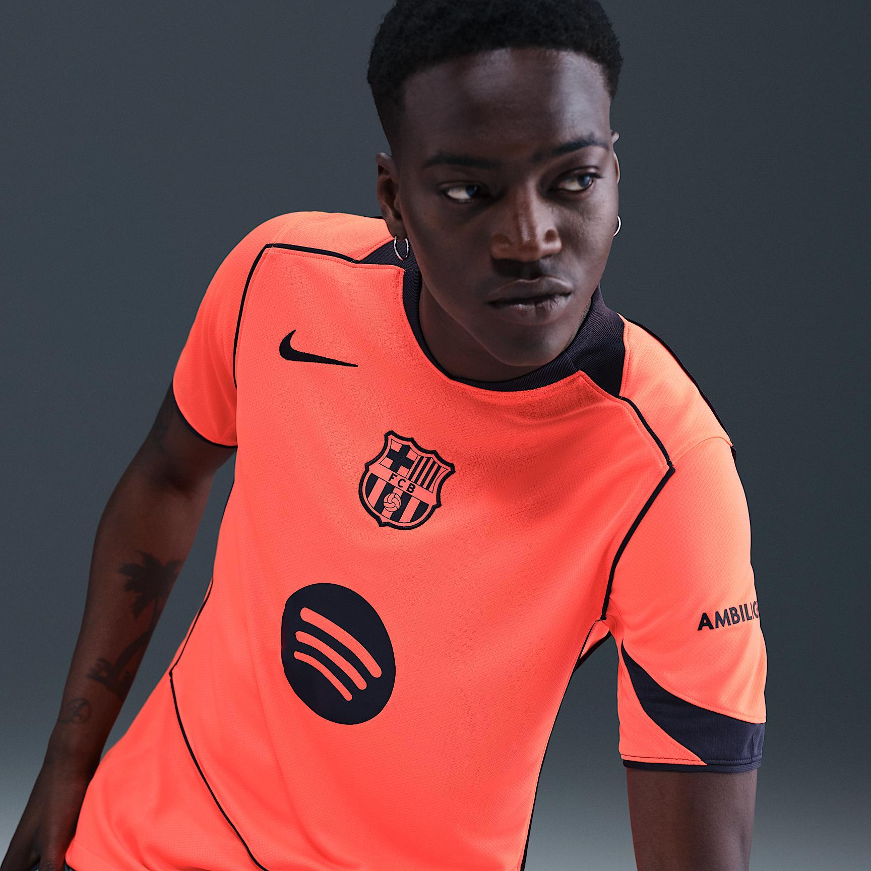 FC Barcelona 2025/26 Stadium Third Men's Nike Dri-FIT Total 90 Soccer Replica Jersey Product Image