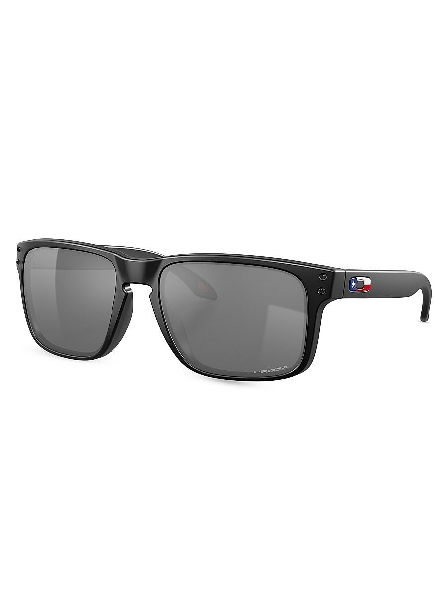 Mens 55MM Rectangular Sunglasses Product Image