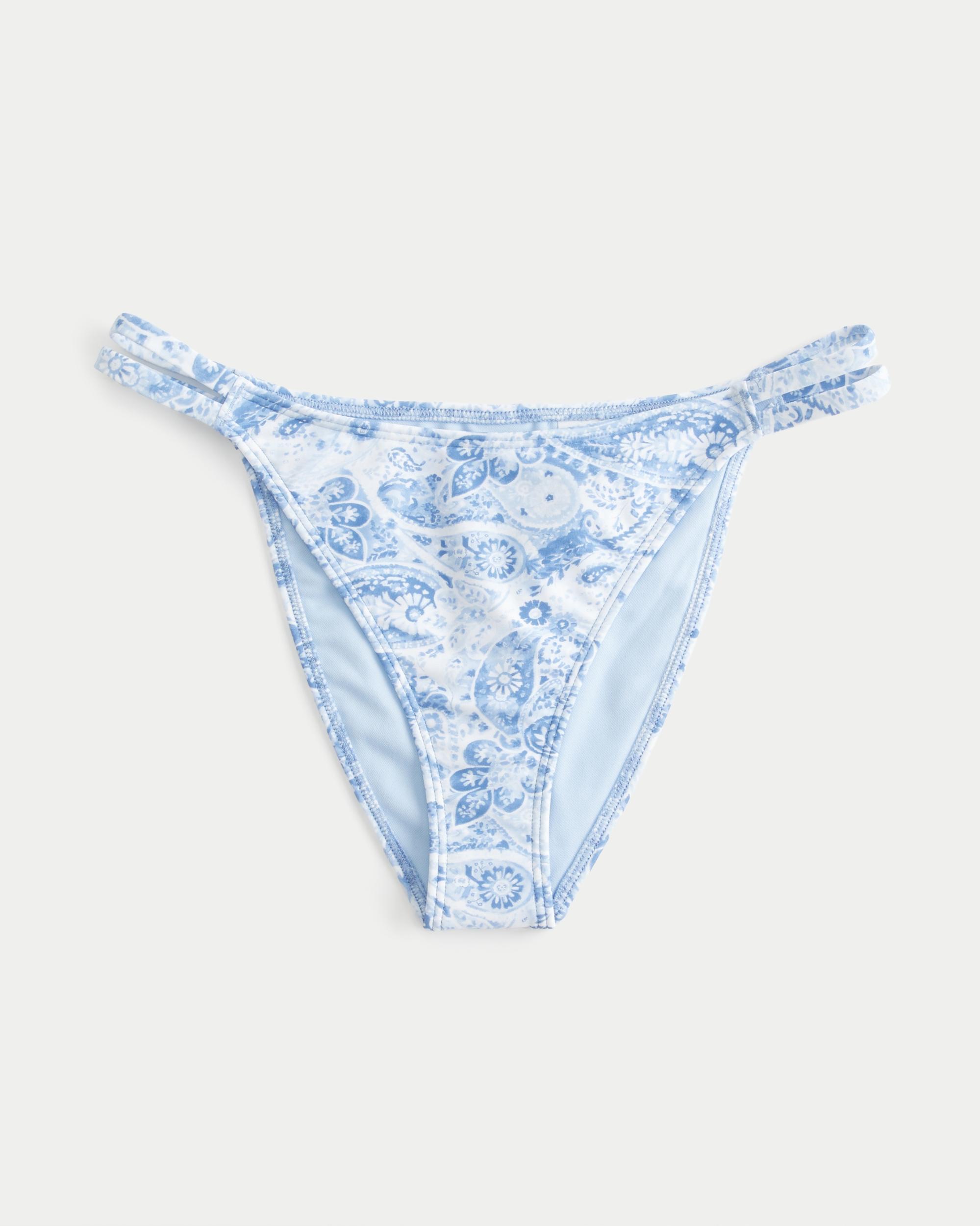 Double Strap Cheeky Bikini Bottom Product Image