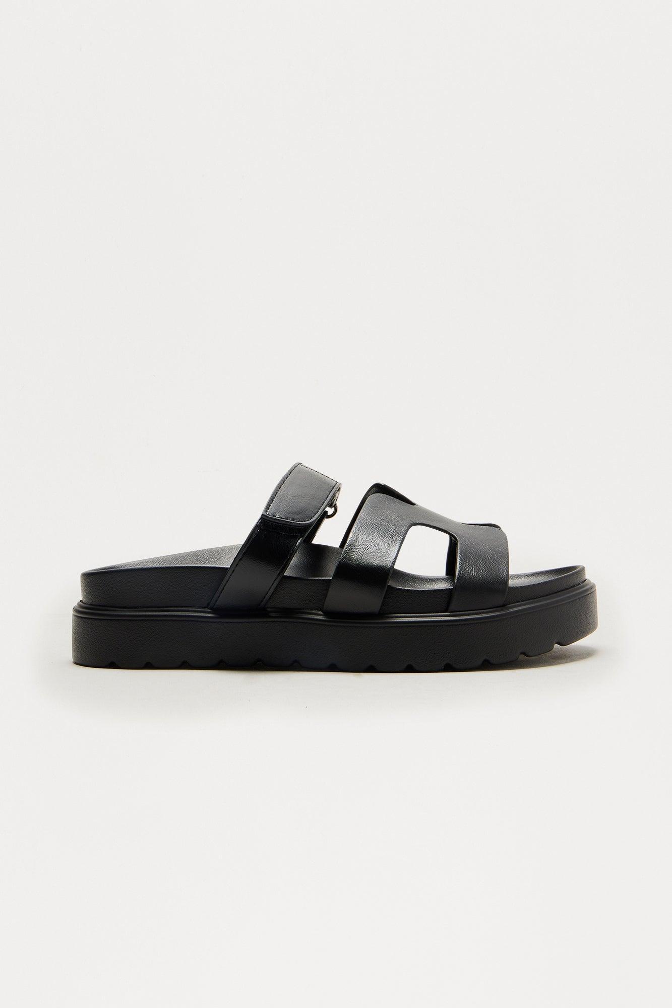 Andre Platform Slides - Black Product Image