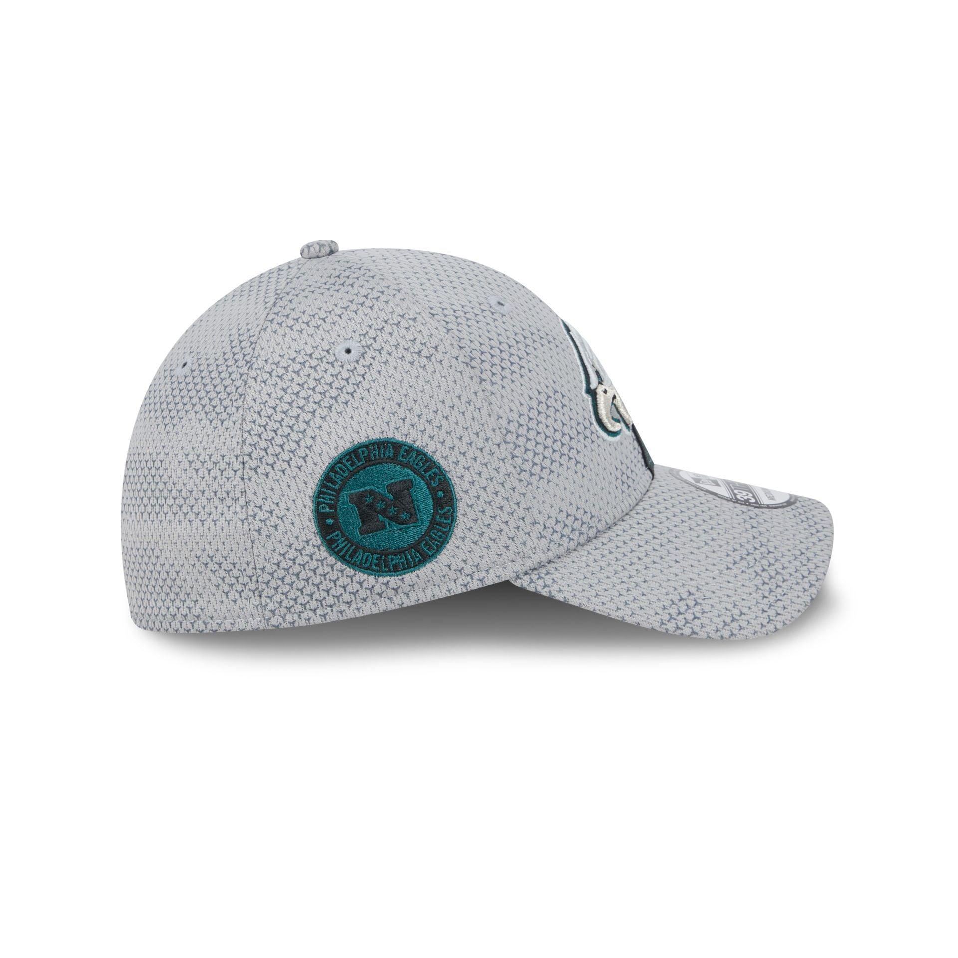 Miami Dolphins 2024 Sideline Gray 39THIRTY Stretch Fit Hat Male Product Image
