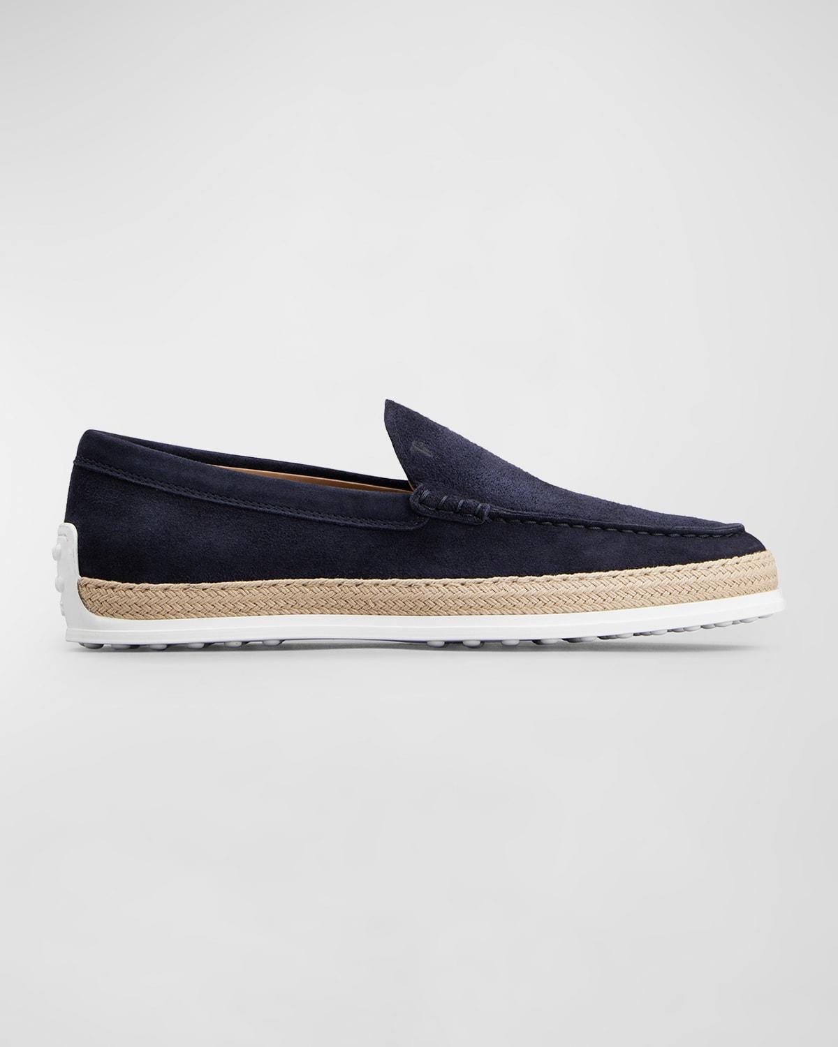 Mens Donor Suede Buckle-Strap Loafers Product Image