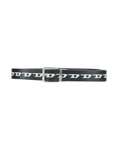 DIESEL Man Belt Black Size 36 Cow Leather Product Image