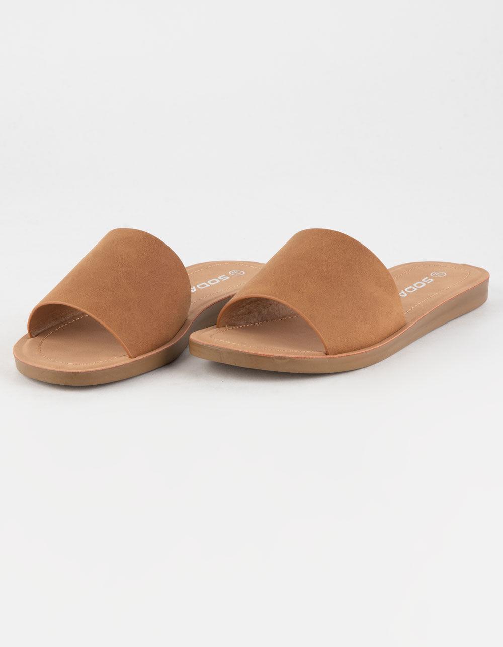 SODA Comfort Womens Slide Sandals Product Image