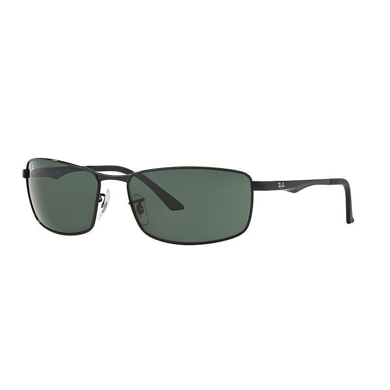 Ray-Ban RB3498 61mm Rectangle Sunglasses Product Image