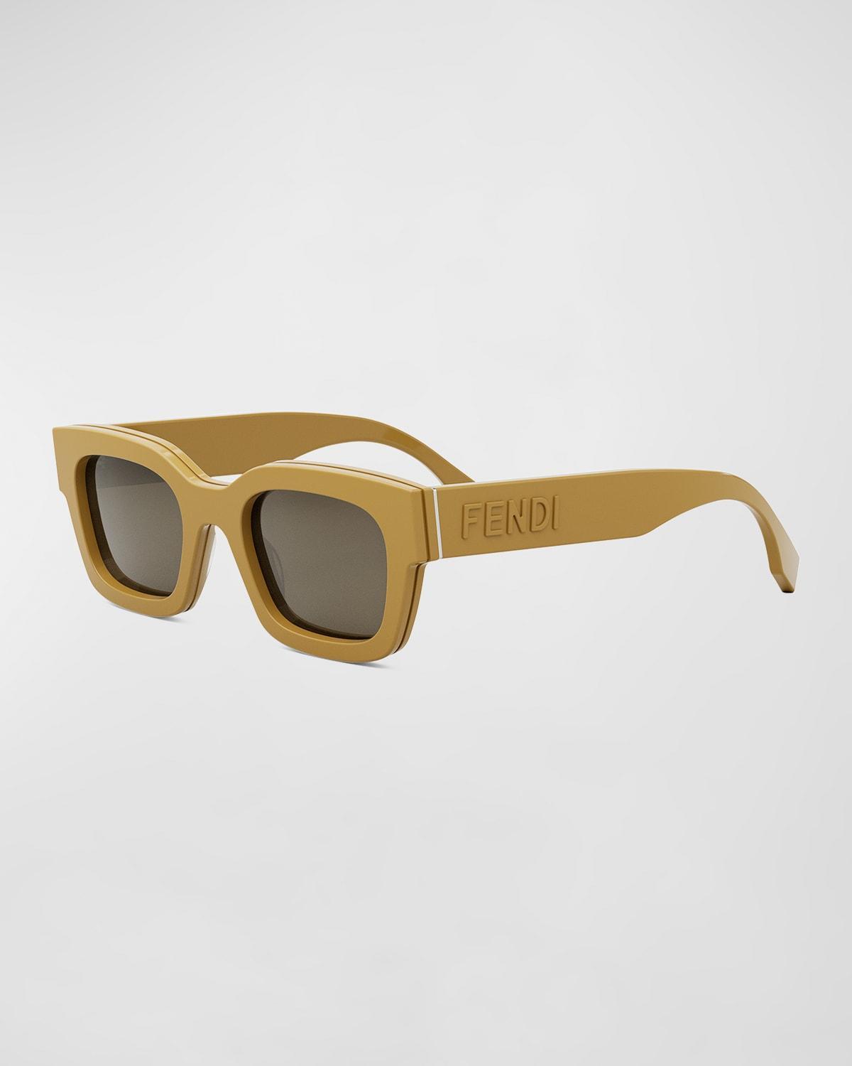 Mens Signature Oval Logo Sunglasses Product Image