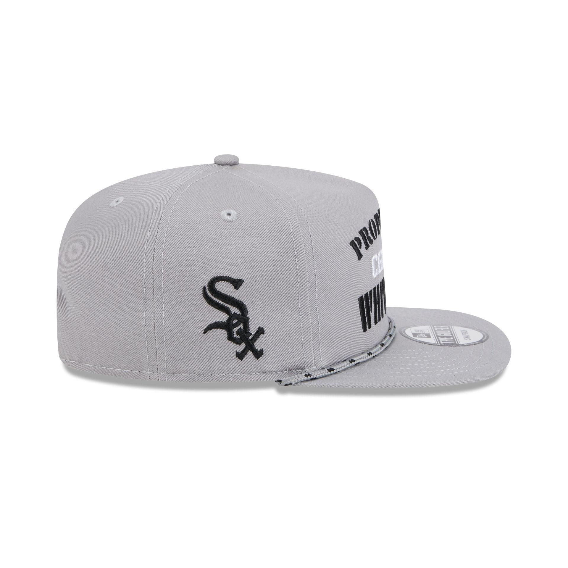 New York Knicks Vintage Gray Rope Golfer Hat Male Product Image