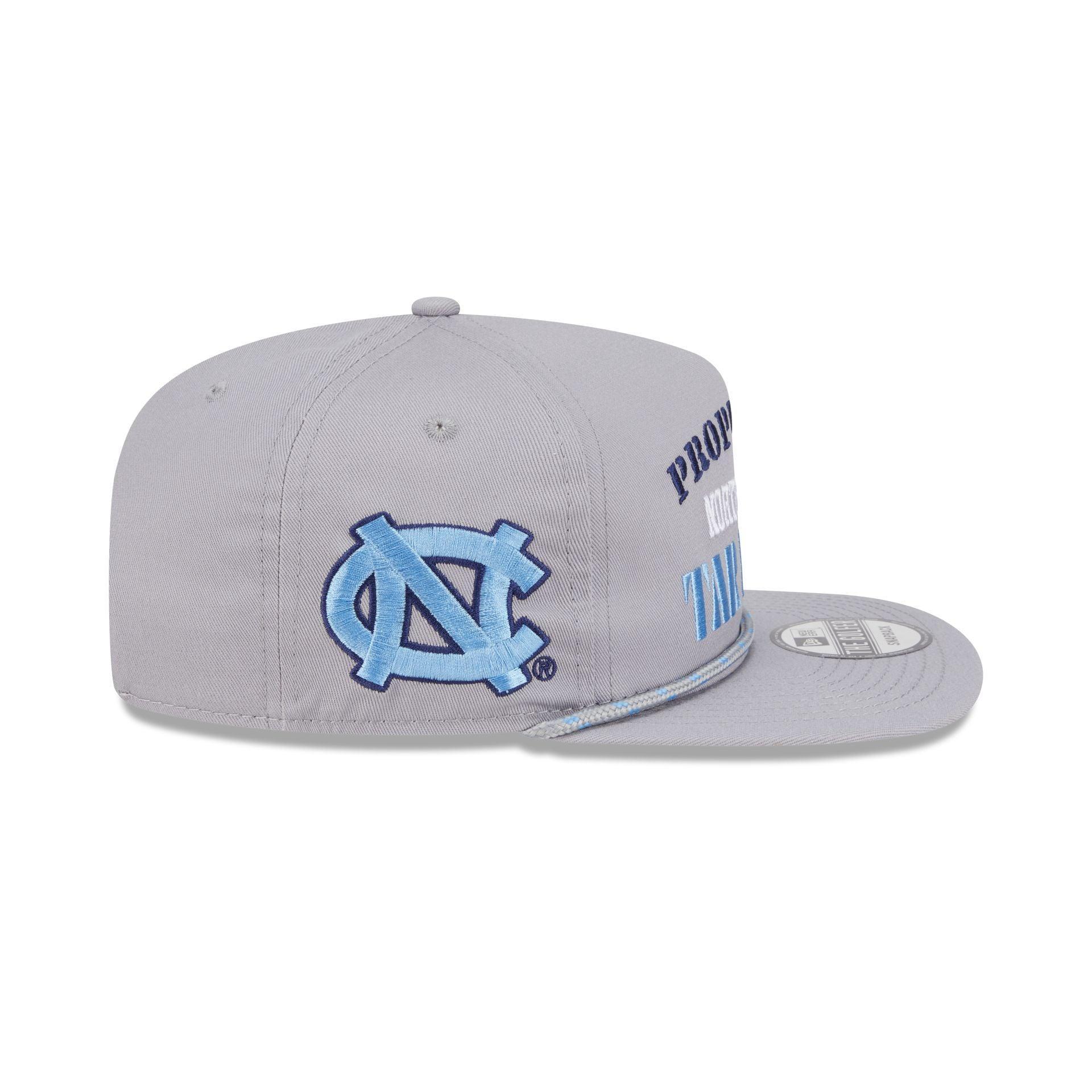 North Carolina Tar Heels Vintage Gray Rope Golfer Hat Male Product Image