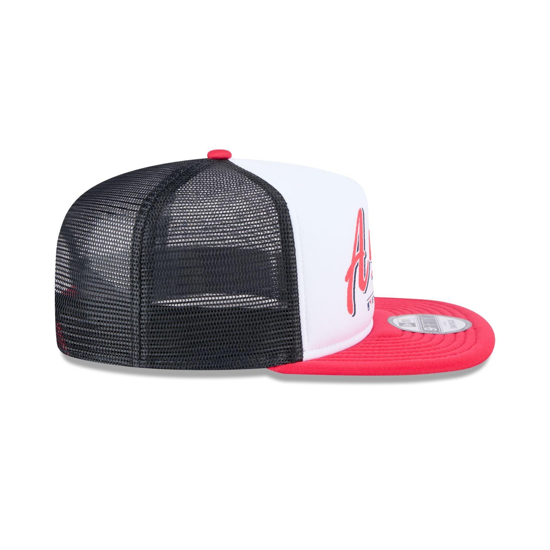Los Angeles Angels Retro Script 9FIFTY A-Frame Trucker Hat Male Product Image