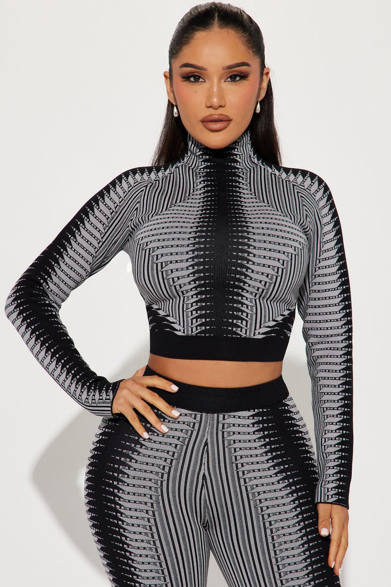 Kailee Sweater Legging Set - Grey/combo Product Image