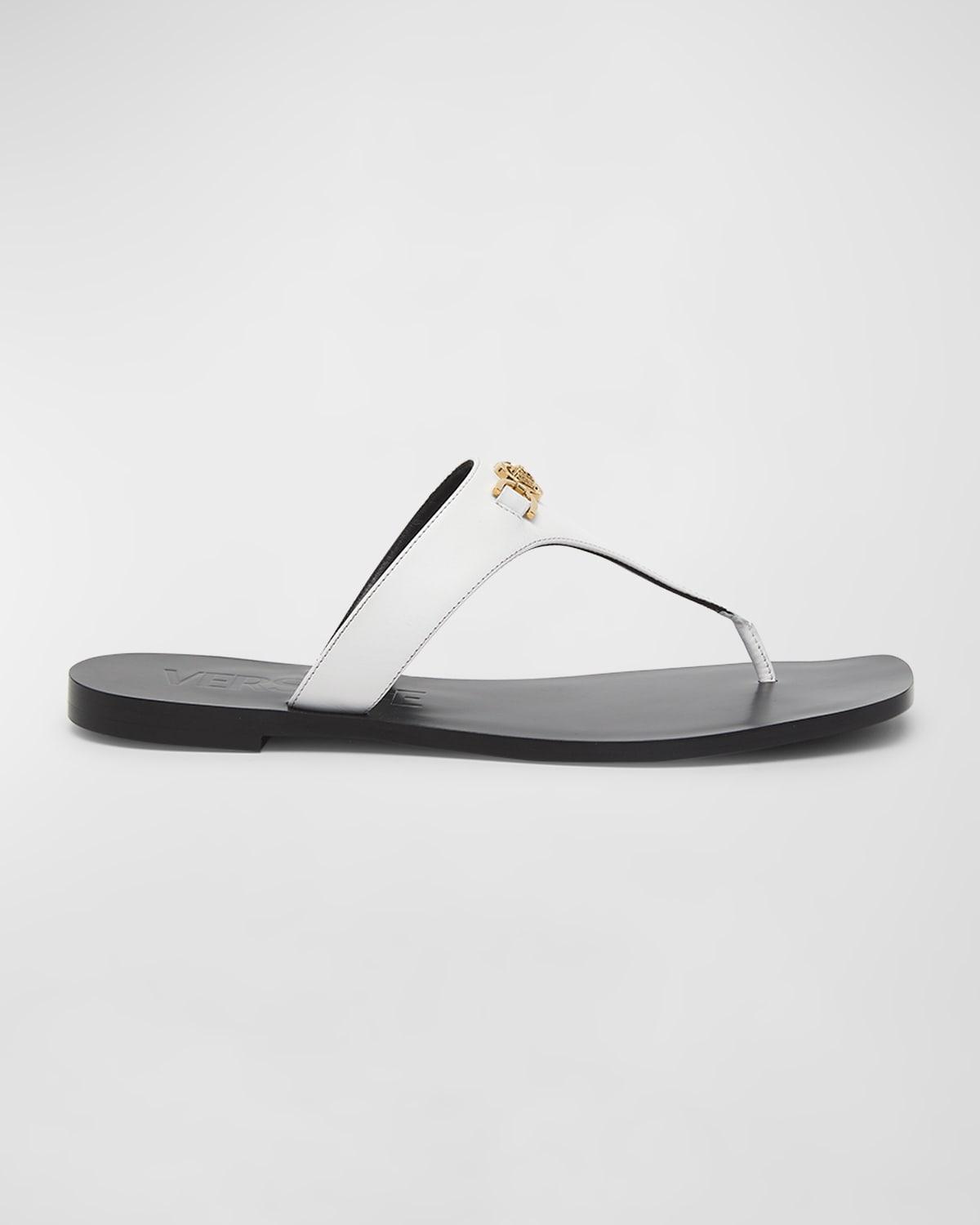 Womens Leather Slides Product Image