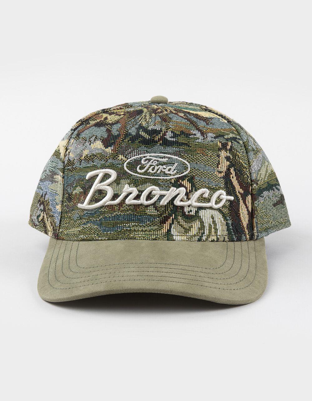 AMERICAN NEEDLE Ford Bronco Snapback Hat - GREEN COMBO Product Image