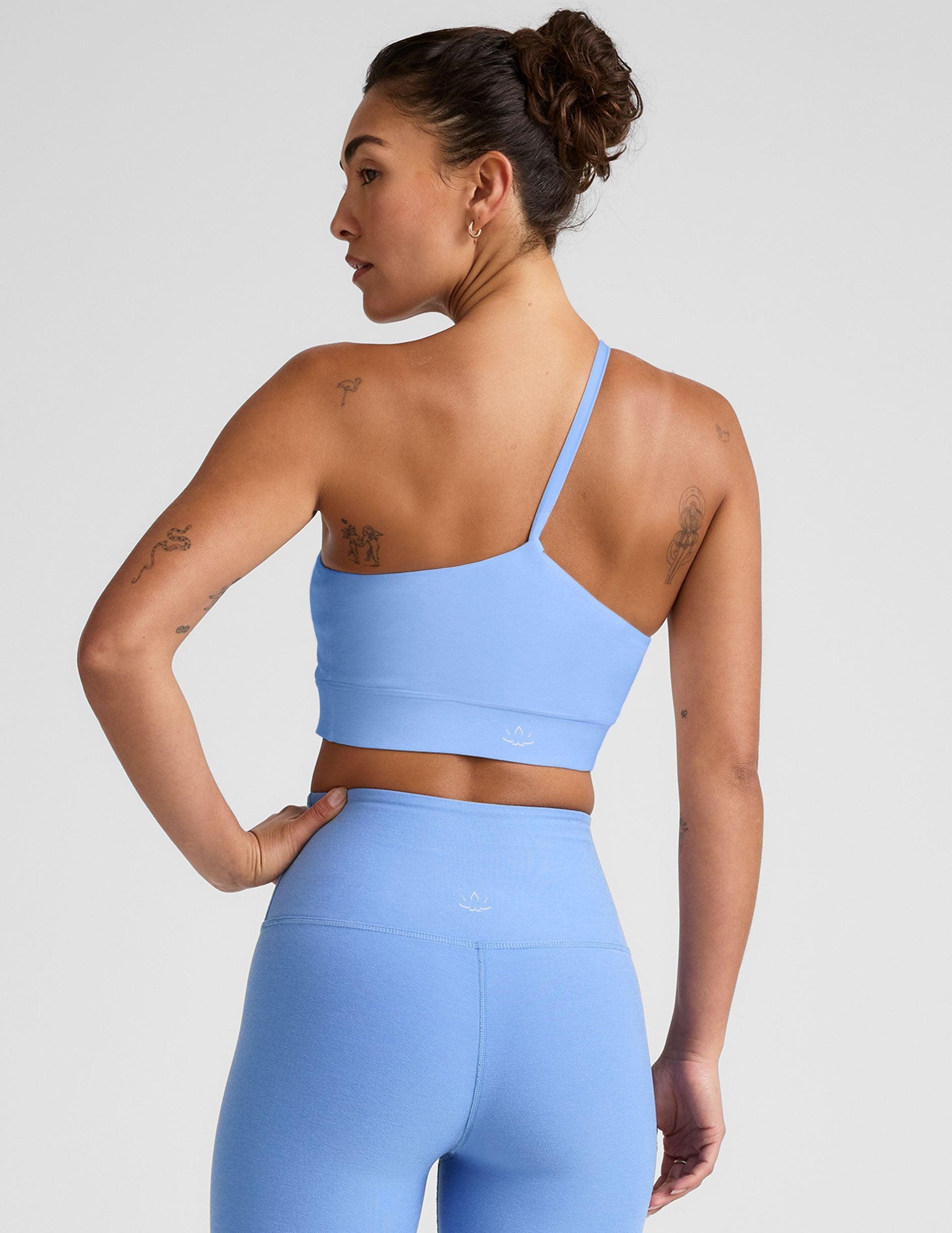 Spacedye One Shoulder Long Line Bra Product Image