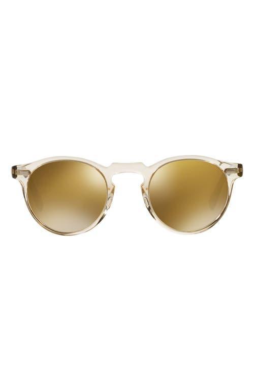 Womens Gregory Peck 1962 50MM Round Sunglasses Product Image