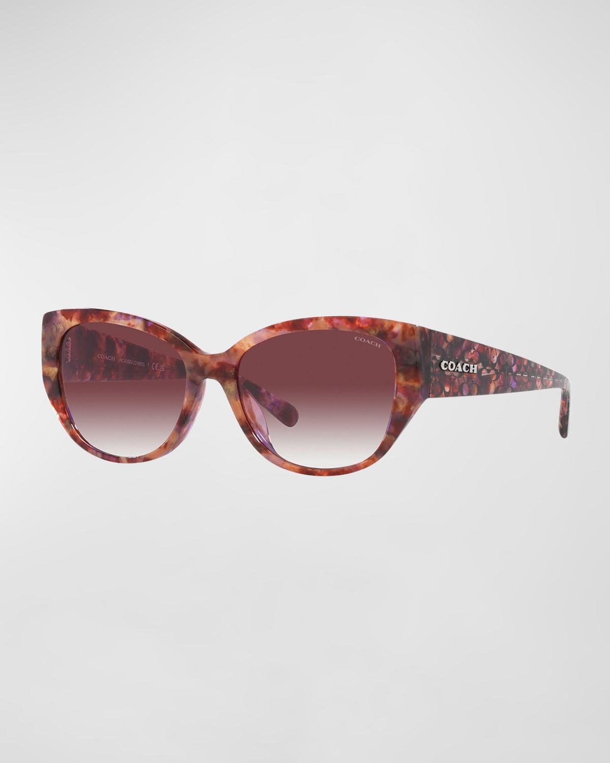 All-Over Monogram Acetate Cat-Eye Sunglasses Product Image