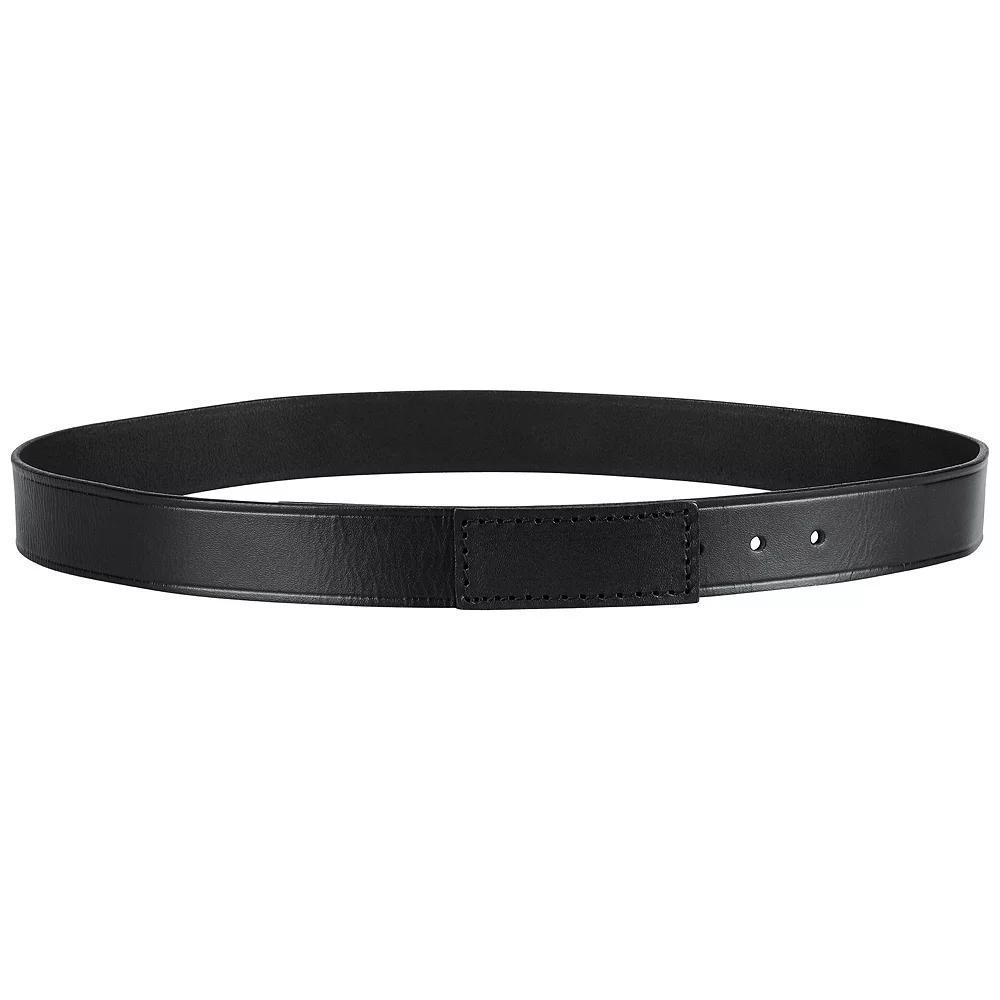 Men's Red Kap No-Scratch Leather Belt, Size: Medium, Black Product Image