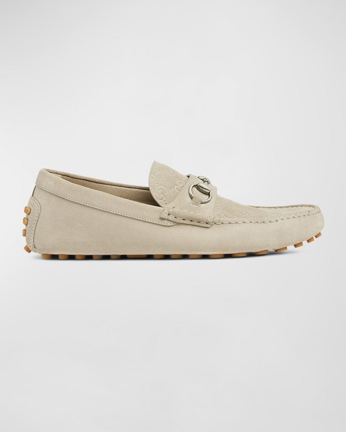Mens Byorn Guccisima Suede Bit Loafers Product Image