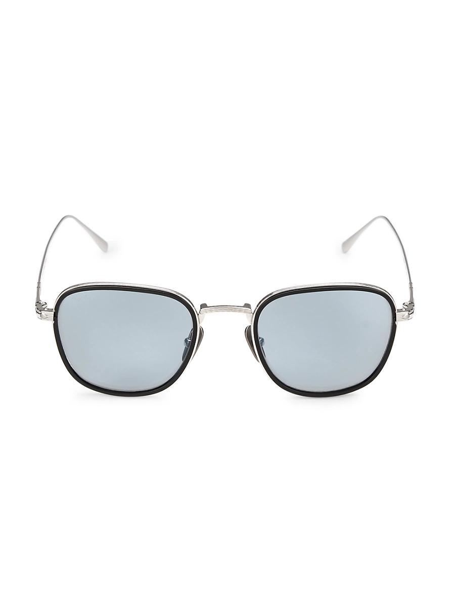 Mens 47MM Square Sunglasses Product Image