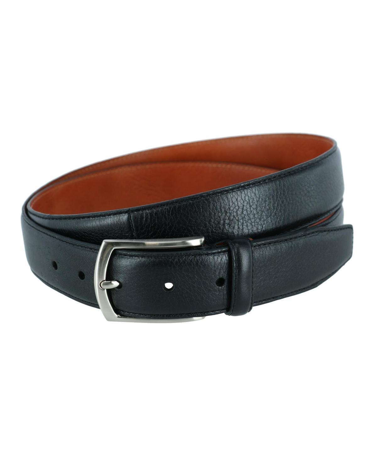 Trafalgar Big & Tall Antonio 35mm Pebble Leather Belt Product Image