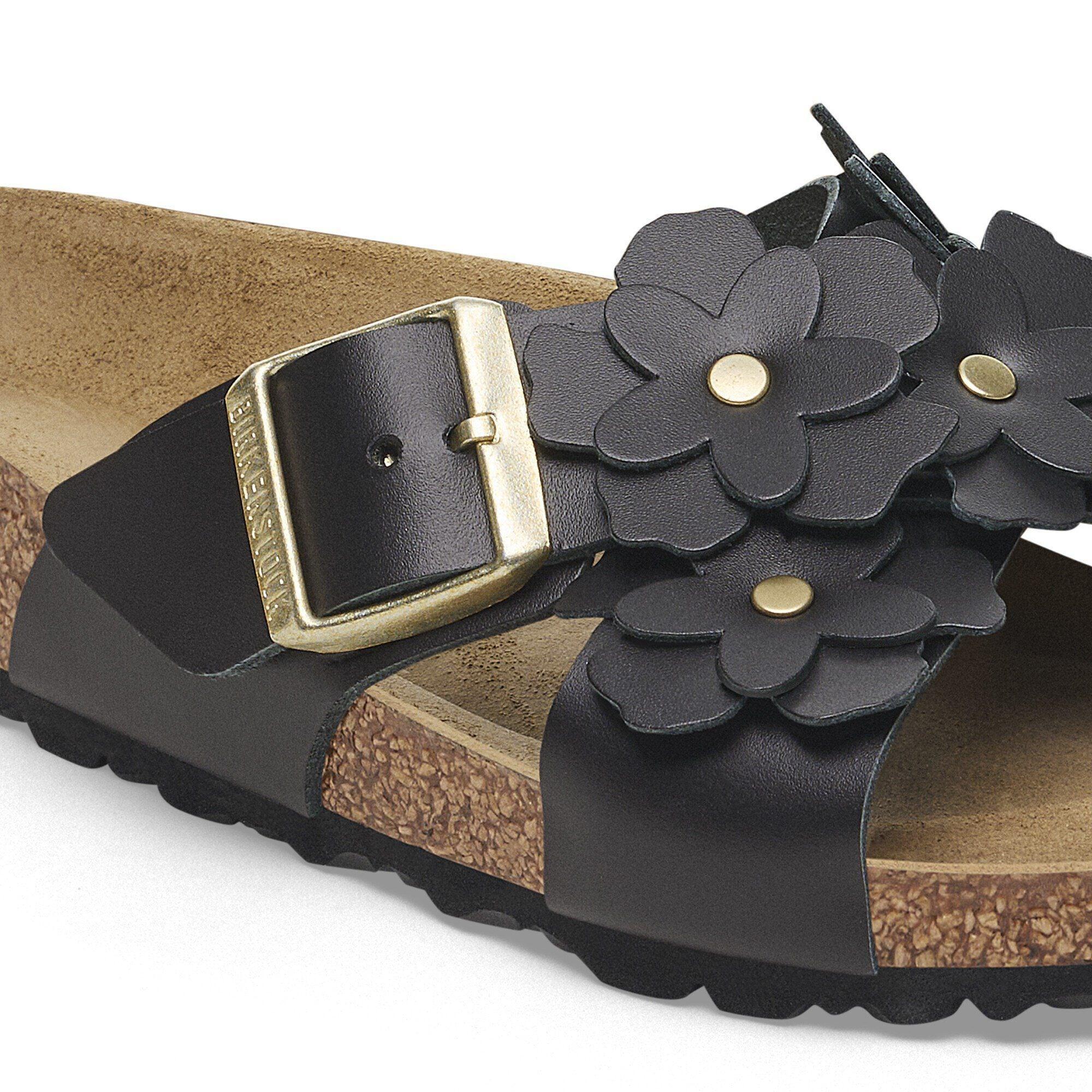 Siena Flower Embellishment Natural Leather Product Image