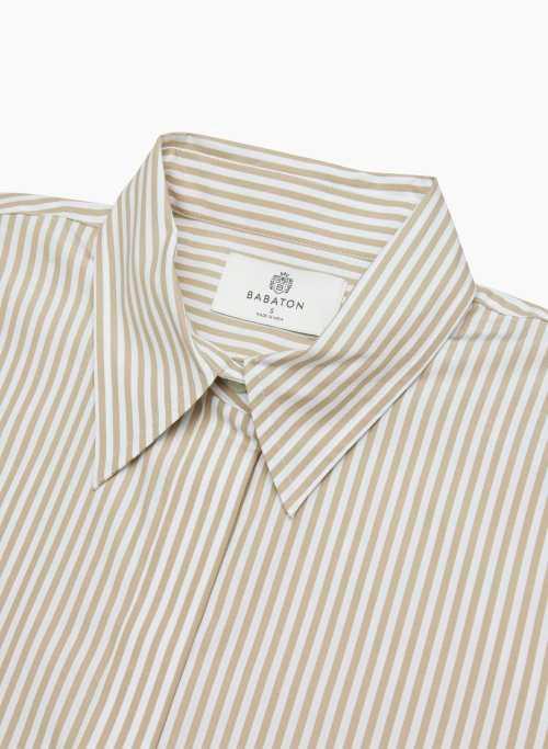 new essential relaxed poplin shirt Product Image