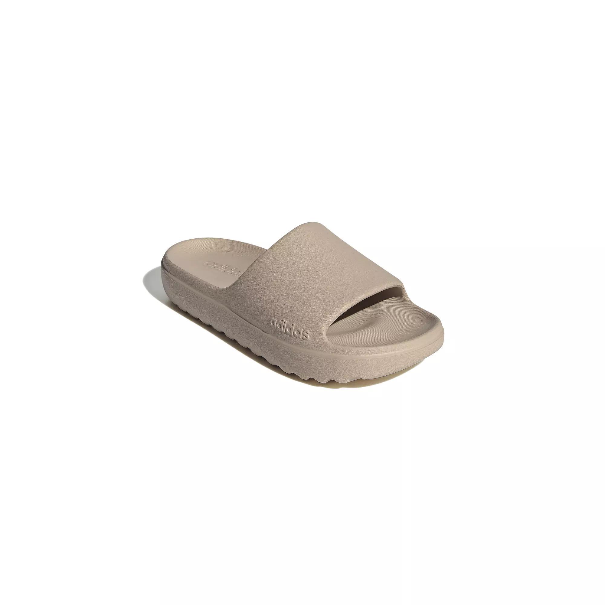 adidas adilette Lumia Women's Sport Swimming Slide Sandals, Size: 10, Brown Product Image