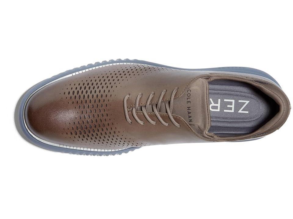 Cole Haan 2.Zerogrand Laser Wing Tip Oxford Lined (Morel/Folkstone Gray) Men's Lace up casual Shoes Product Image