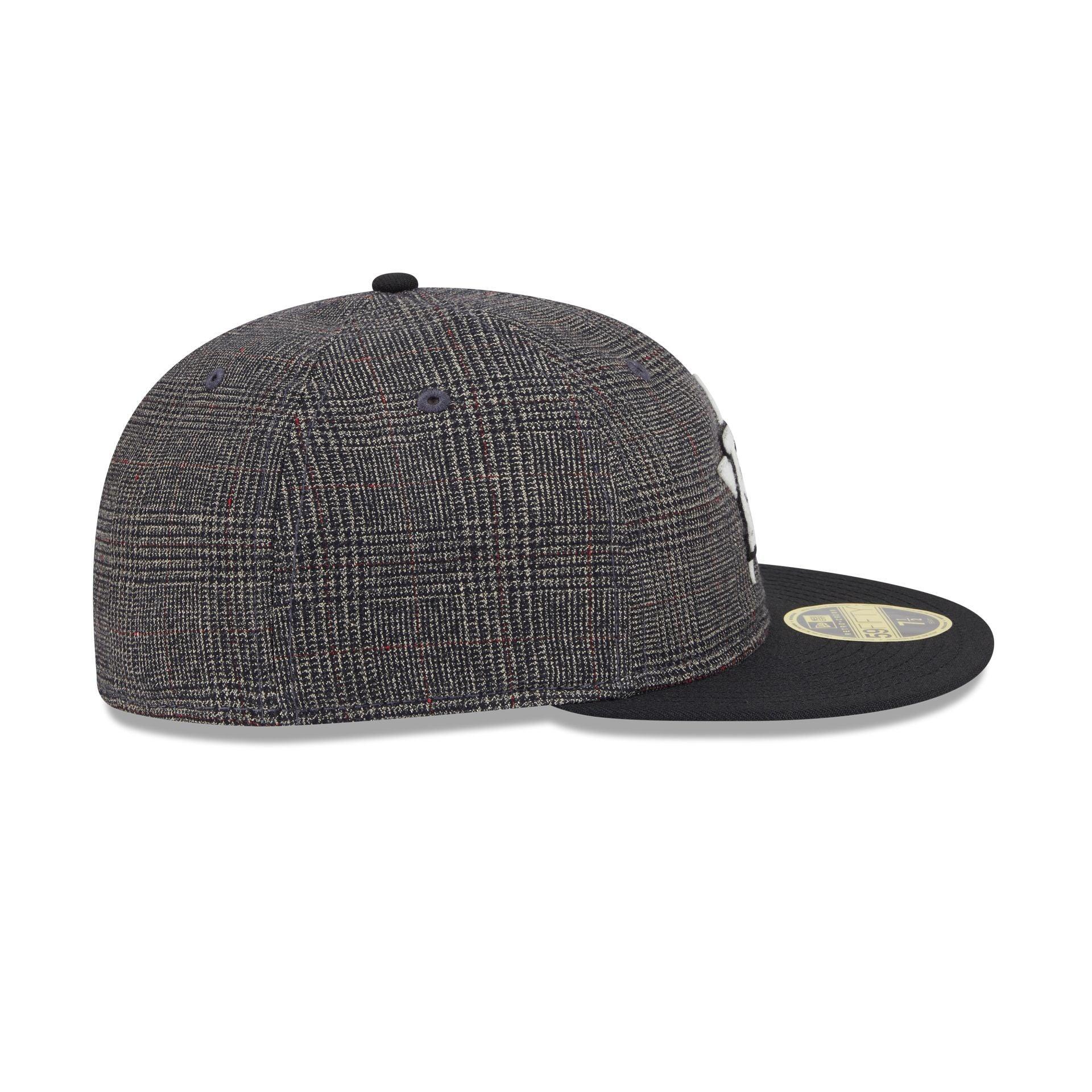 Houston Astros Plaid Retro Crown 59FIFTY Fitted Hat Male Product Image