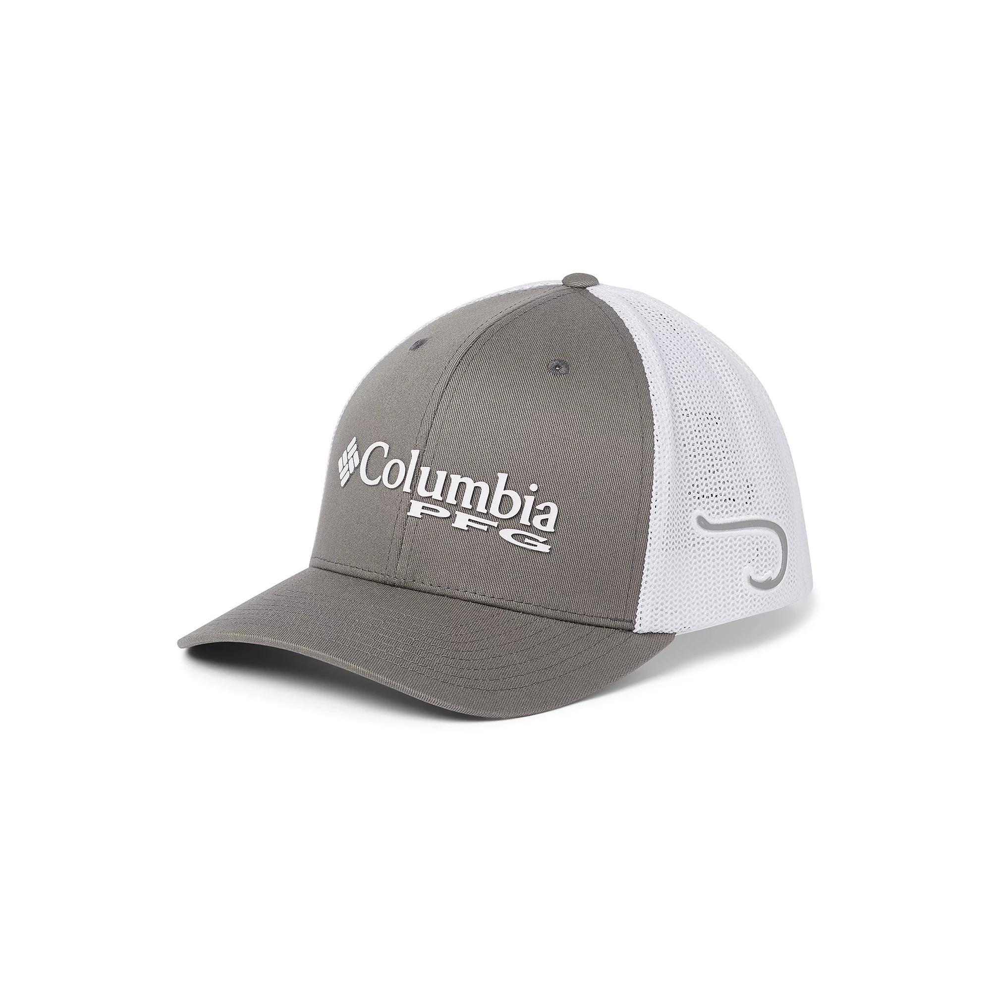 Men's Columbia FlexFit Mesh Fitted Cap, Size: Large/XL, Black Product Image