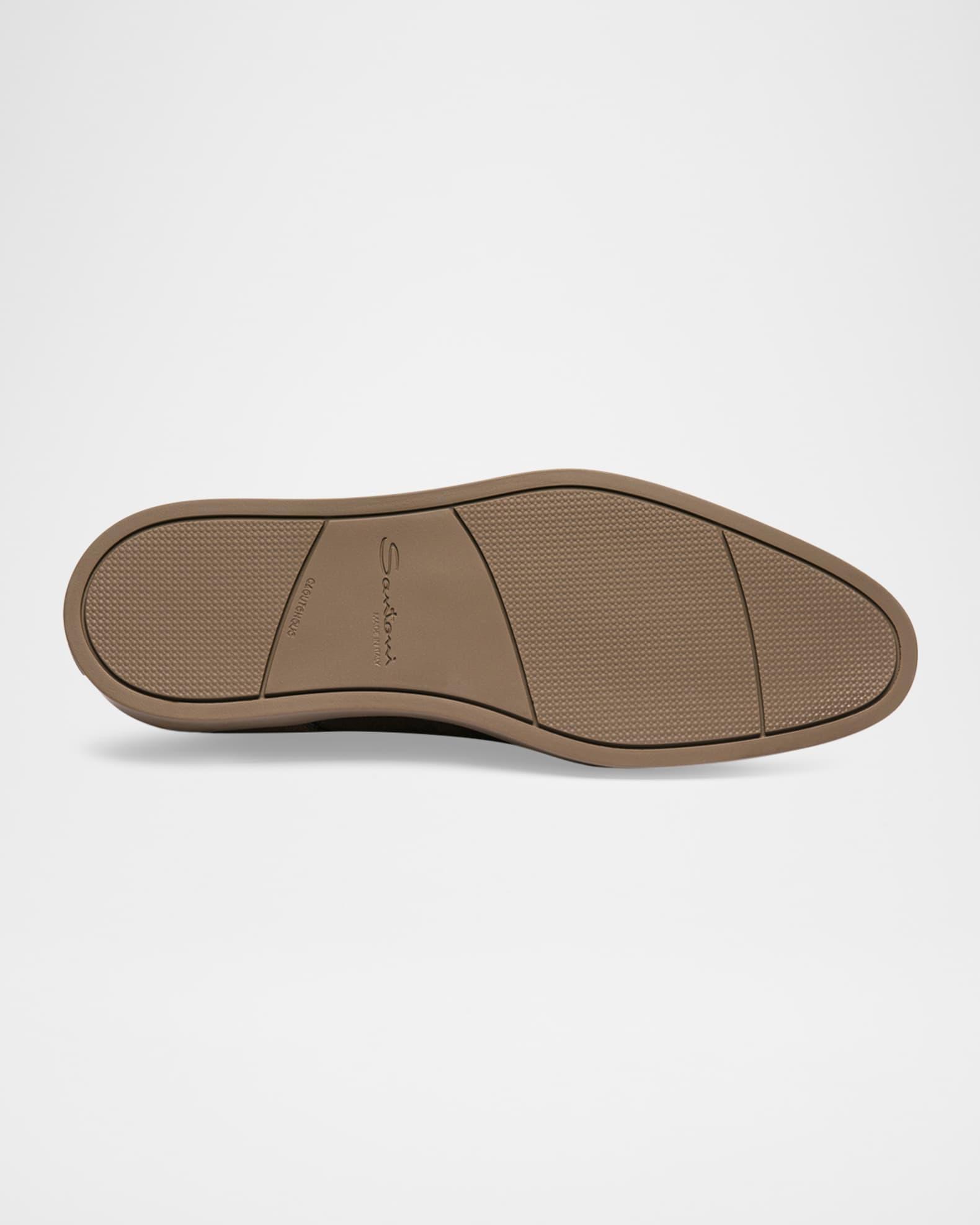 Men's Dilate Suede Rubber-Sole Derby Shoes Product Image