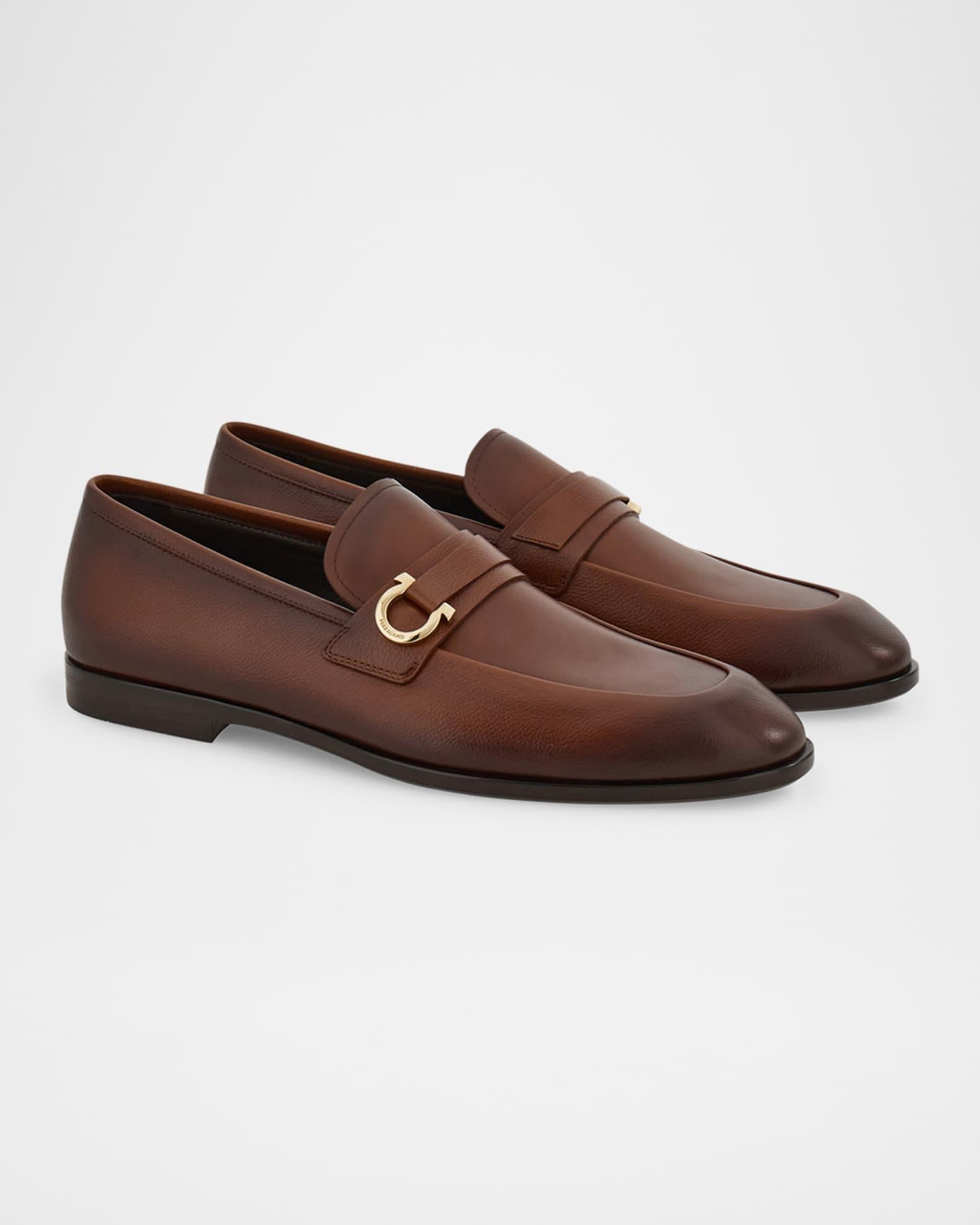 Men's Florio Gancio Leather Loafers Product Image