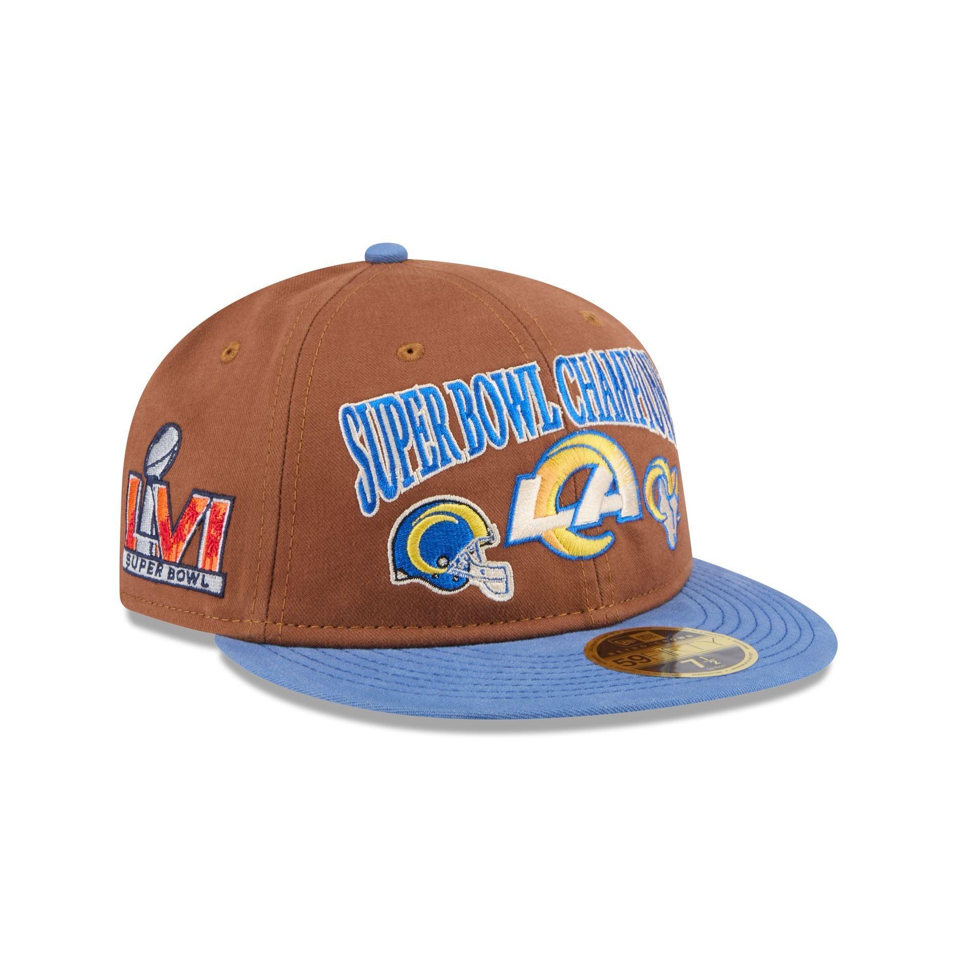 Los Angeles Rams Champions Retro Crown 59FIFTY Fitted Hat Male Product Image