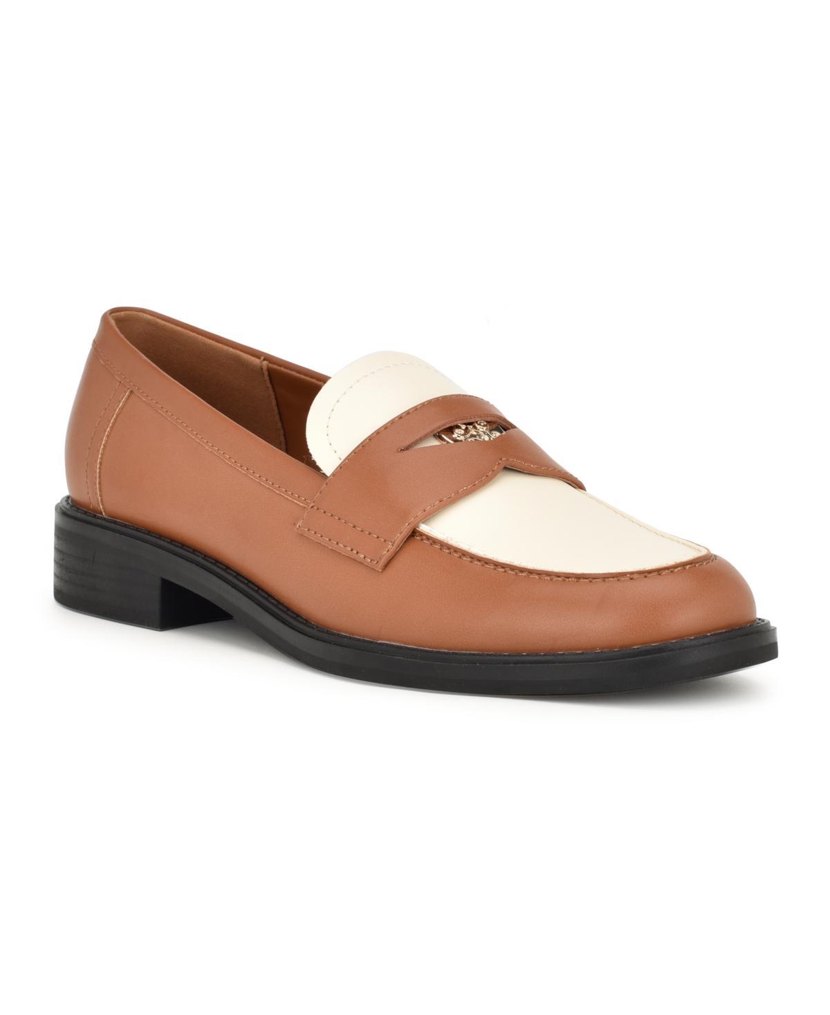 Nine West Seeme Women's Loafers, Size: 8, White Patent Product Image
