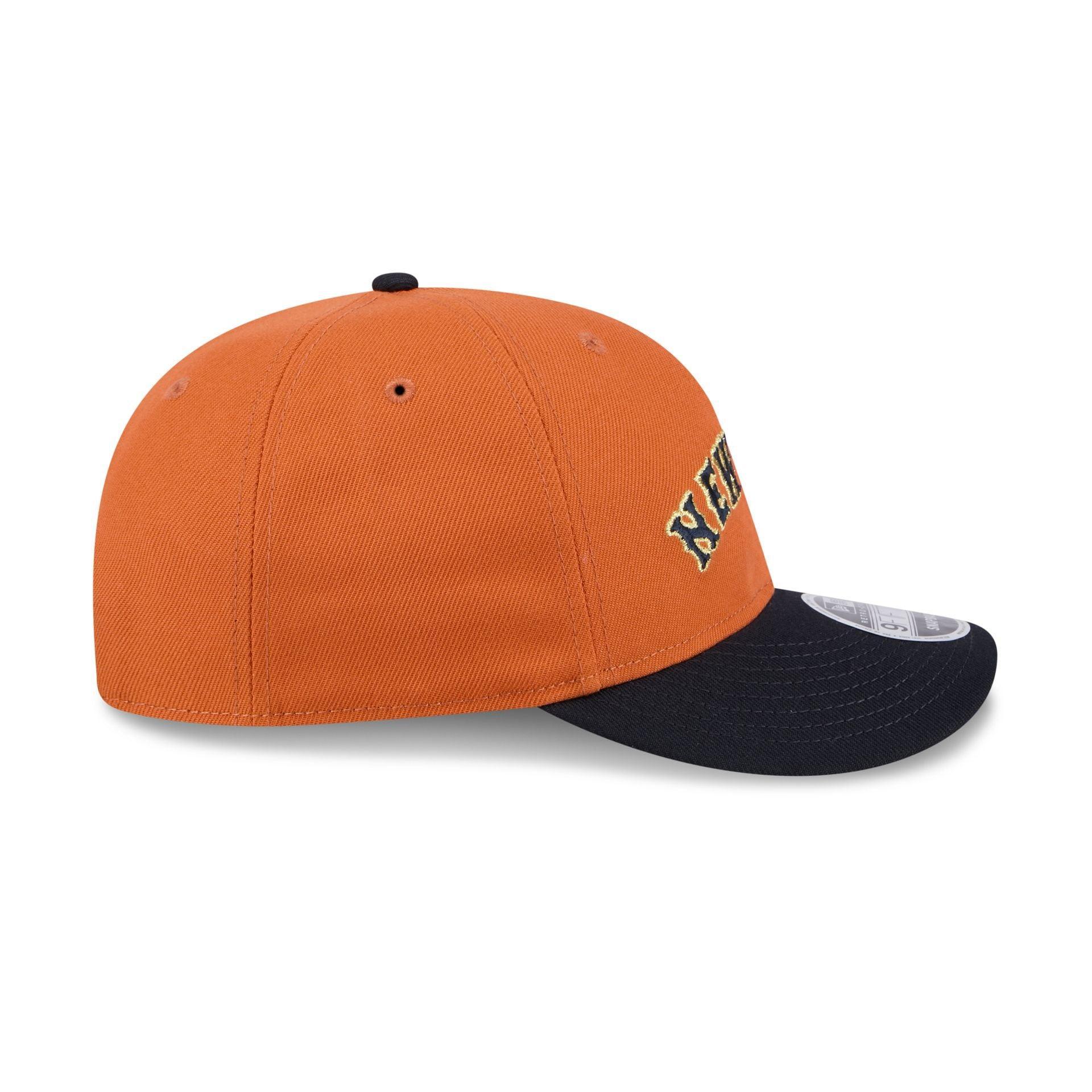 San Diego Padres Gold Wood Retro Crown 9FIFTY Snapback Hat Male Product Image