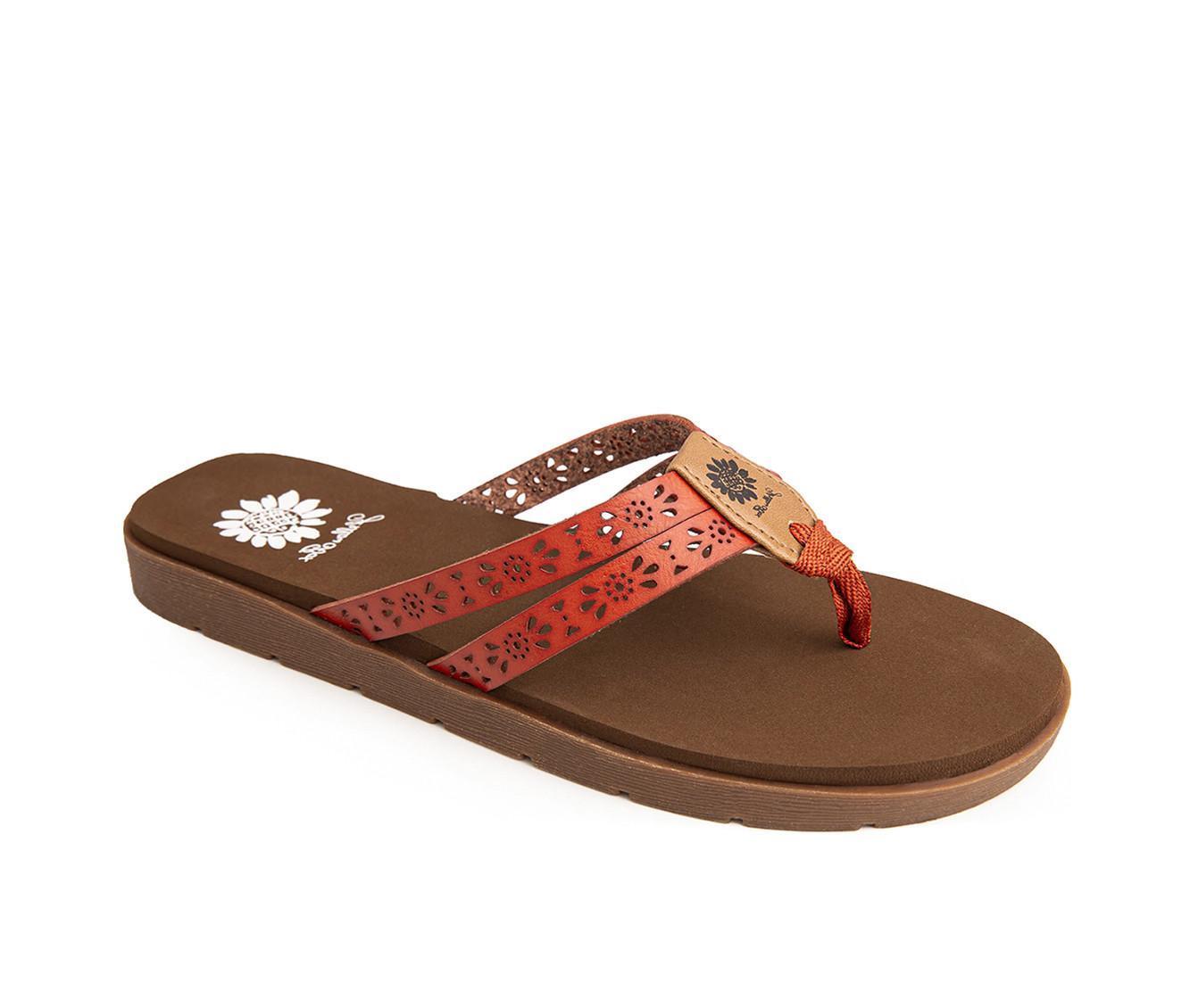 Women's Yellow Box Fralin Flip-Flops Product Image
