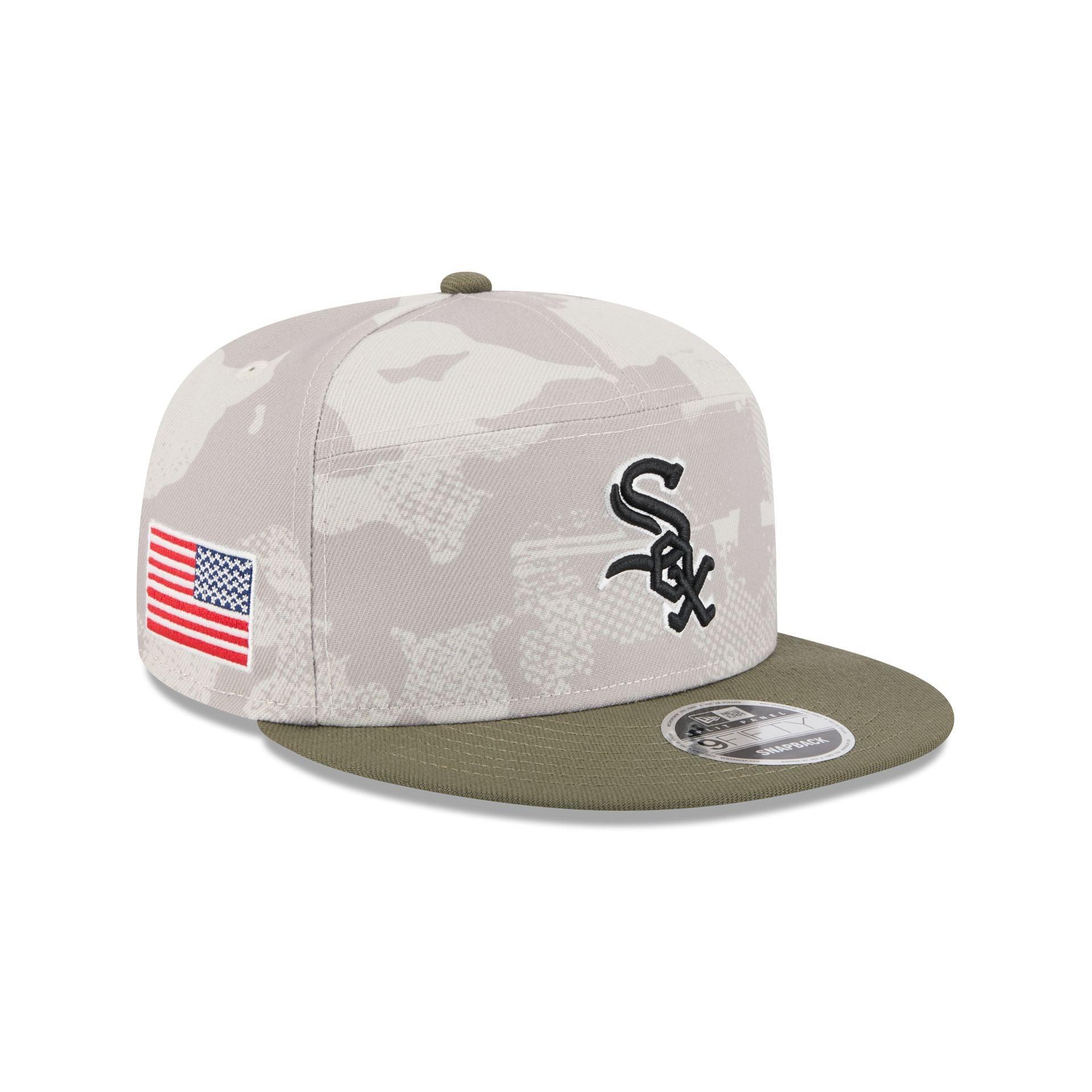 Philadelphia Phillies Armed Forces Day 2025 Split Panel 9FIFTY Snapback Hat Male Product Image