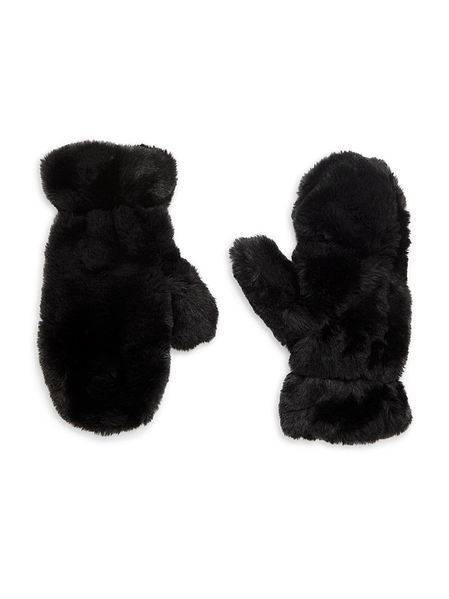 Womens Coco Faux Fur Flip-Top Mittens Product Image