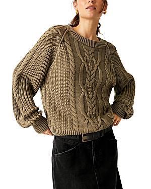 Free People Frankie Cable Sweater Product Image