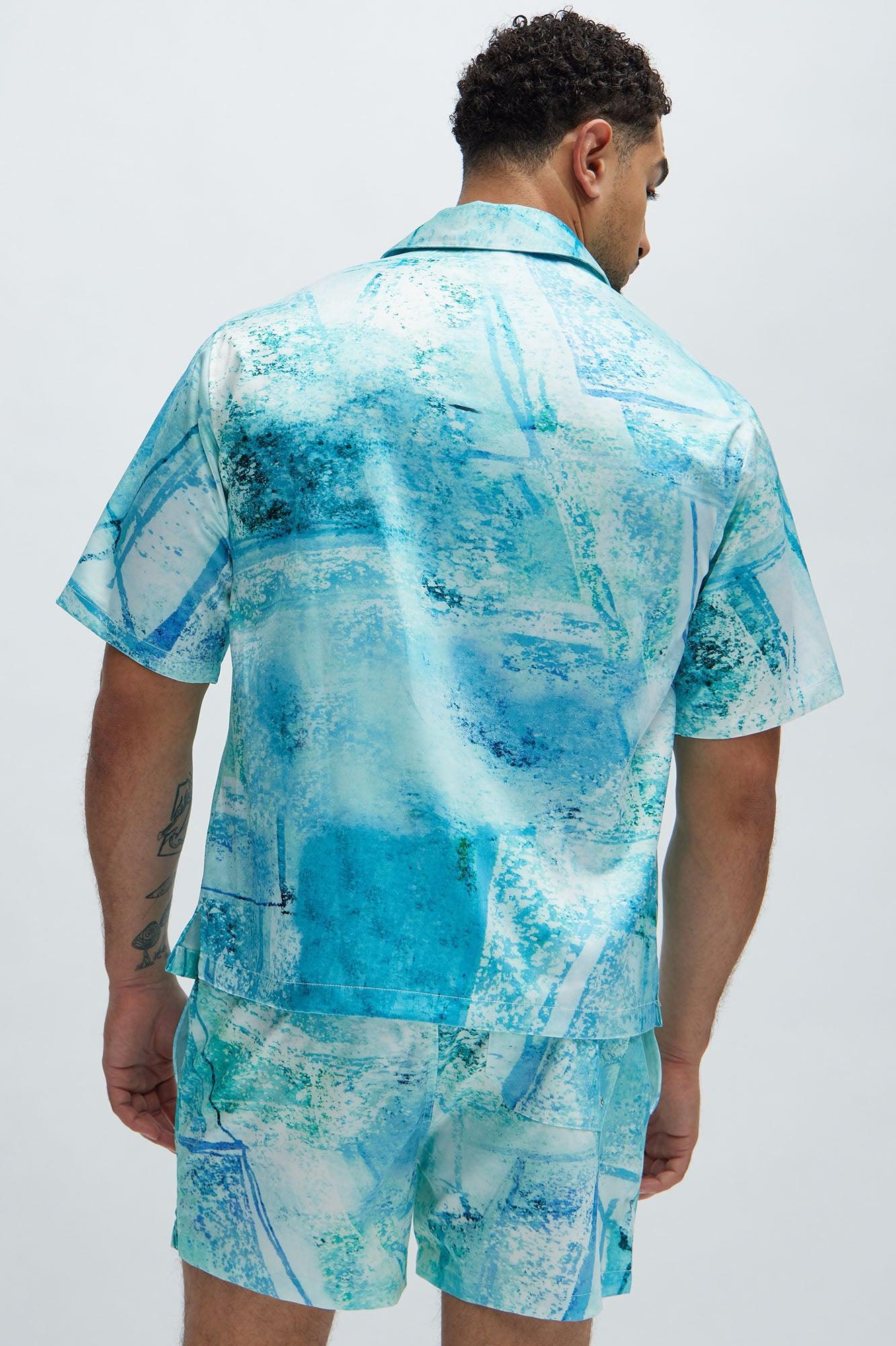 Emory Shirt - Blue/combo Product Image