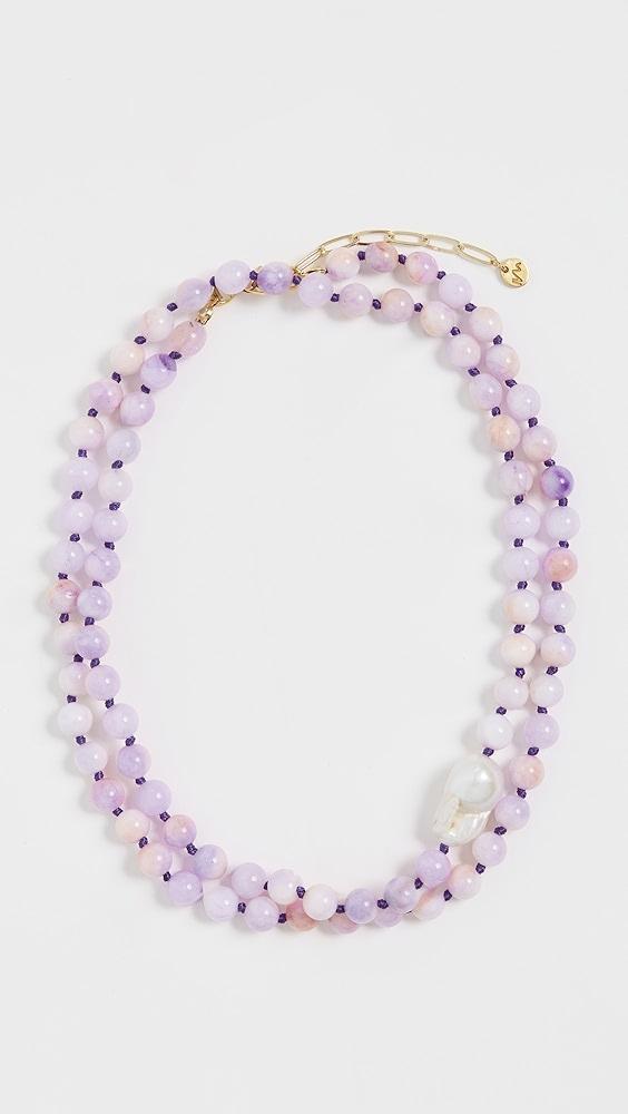 Maison Irem Necklace Violet | Shopbop Product Image