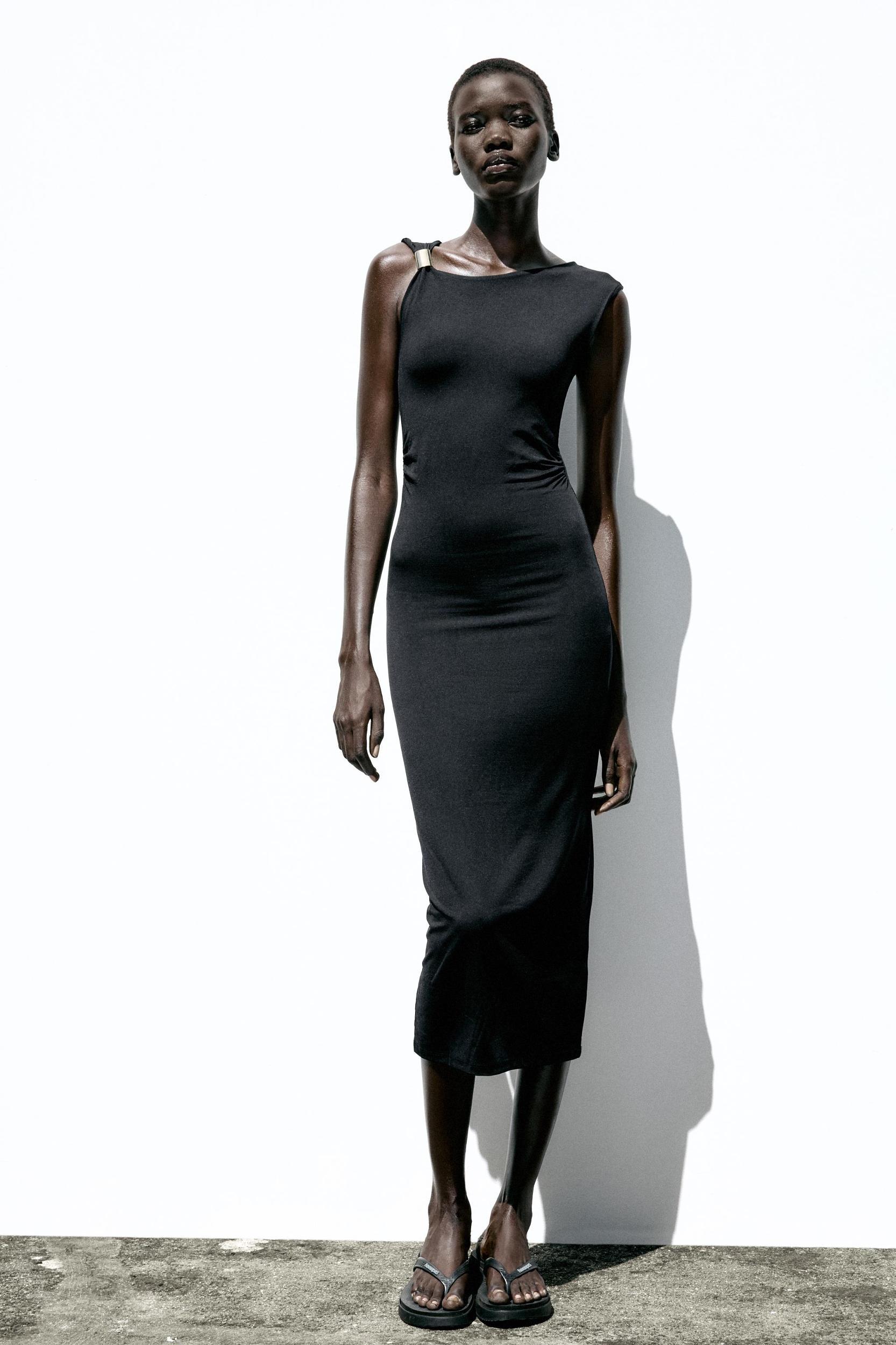 METALLIC APPLIQUÉ DRESS Product Image
