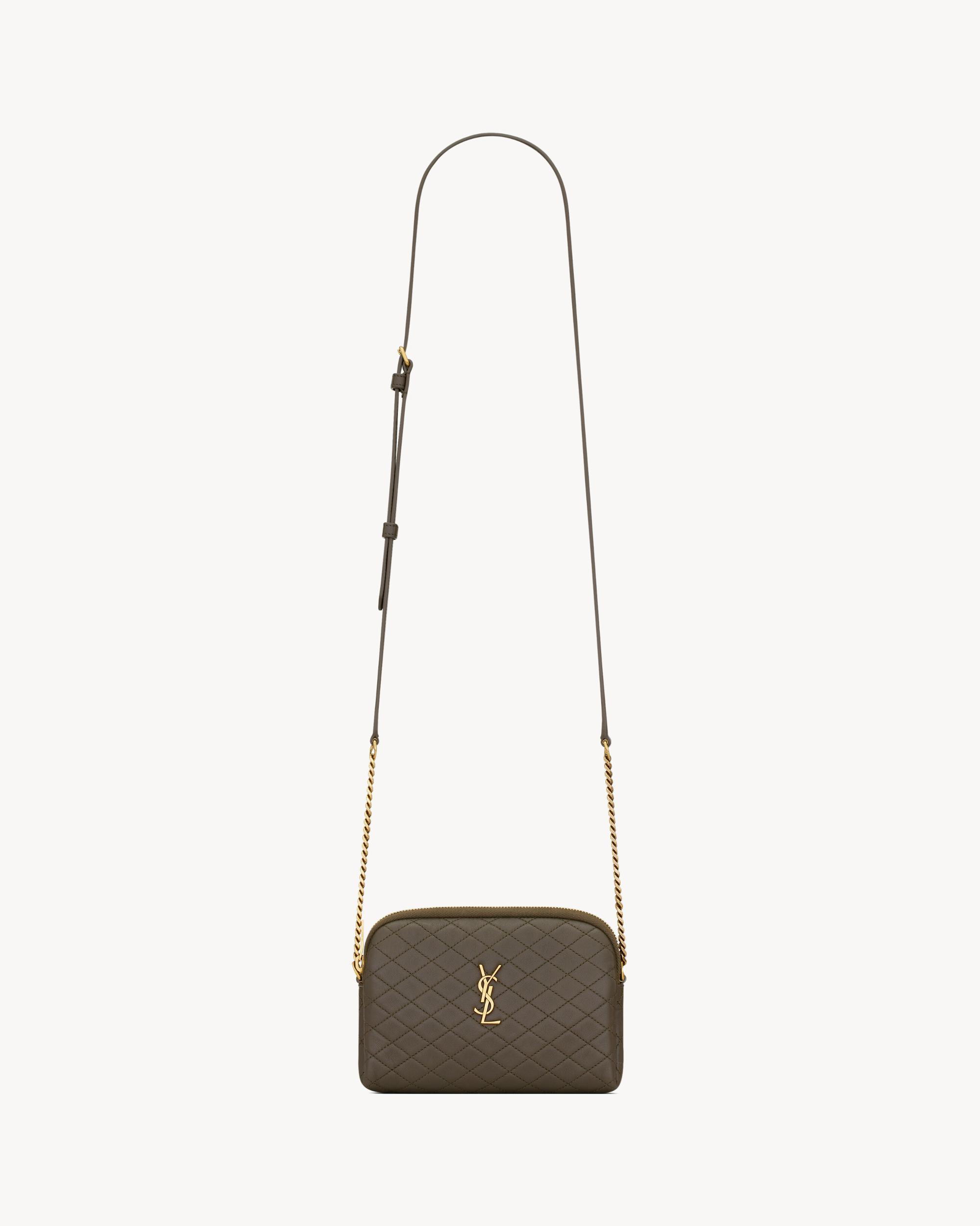 GABY zipped pouch in raffia Product Image