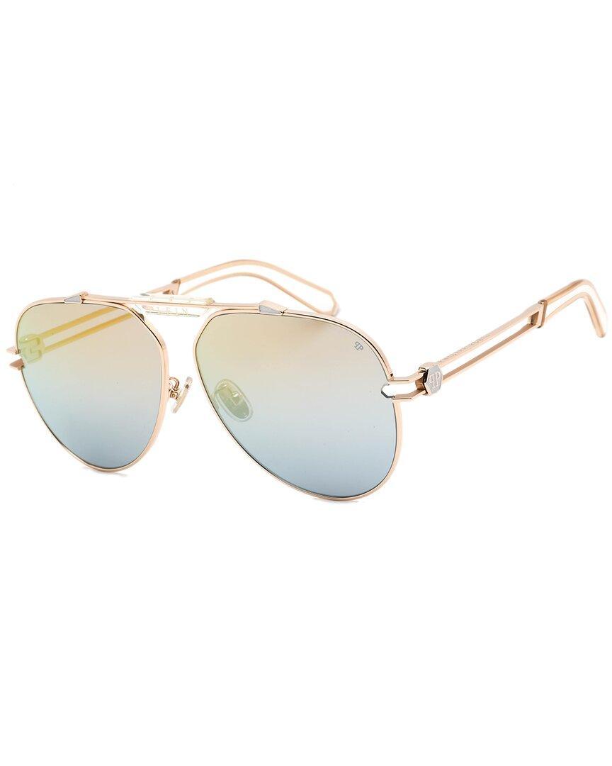 PHILIPP PLEIN Men's 62mm Sunglasses In Gold Product Image